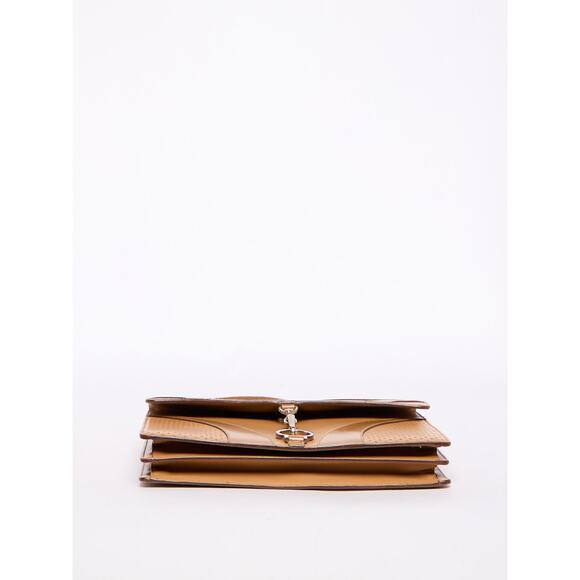 Prada Beige Perforated Top Handle Bag - Picture 5 of 11